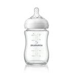 Mammia Biberon Natural Feeling Anti-Colique 240ml pour bébé dès 3 mois tétine silicone
