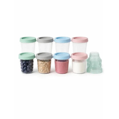 Mammia Pots de Conservation 180ml - détail pot individuel et couvercle hermétique