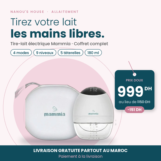 Tire-lait électrique mains libres Mammia – Nanou's House