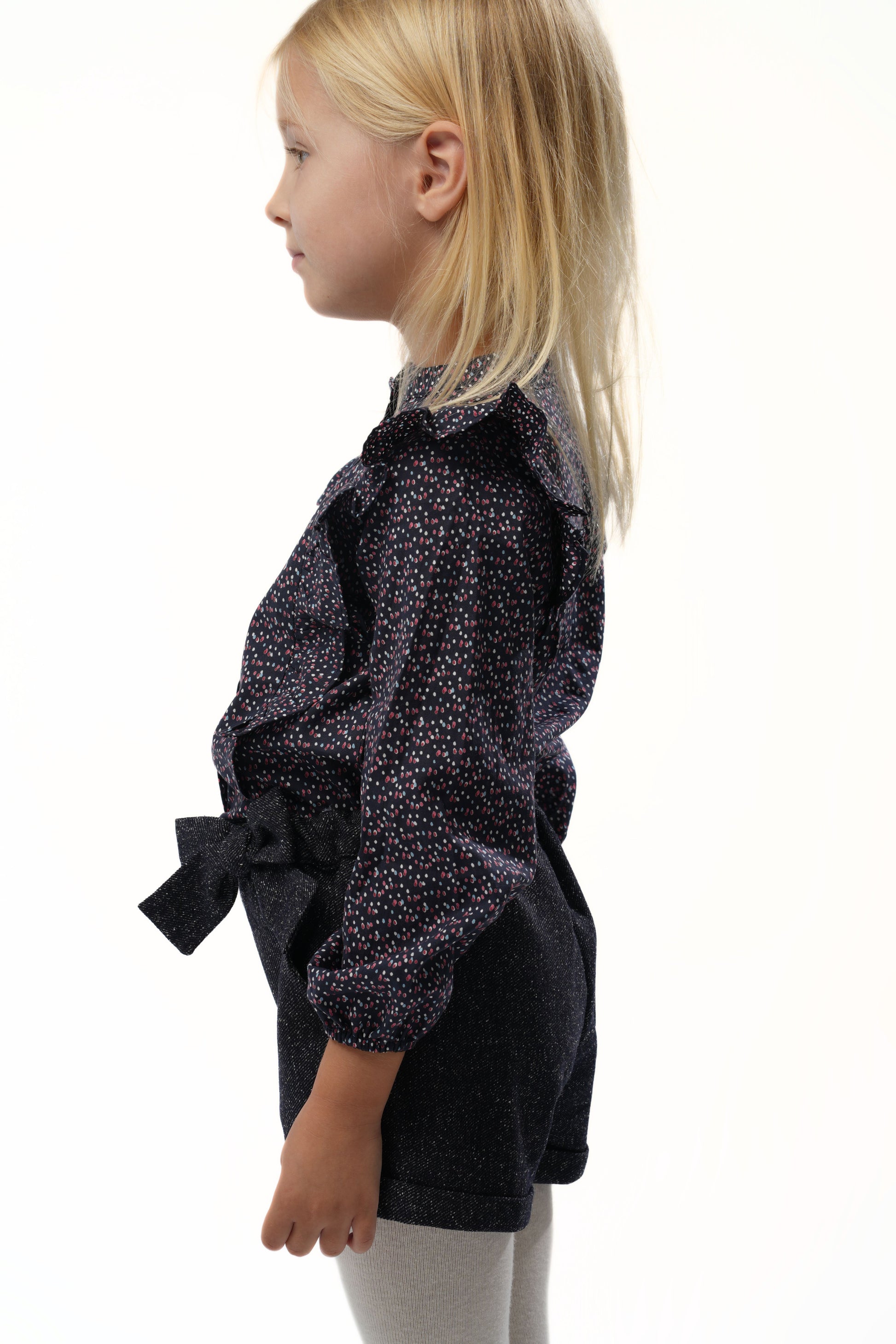 Moon & Loly Chemise Lily Bleu – Disponible chez Nanou’s House Maroc