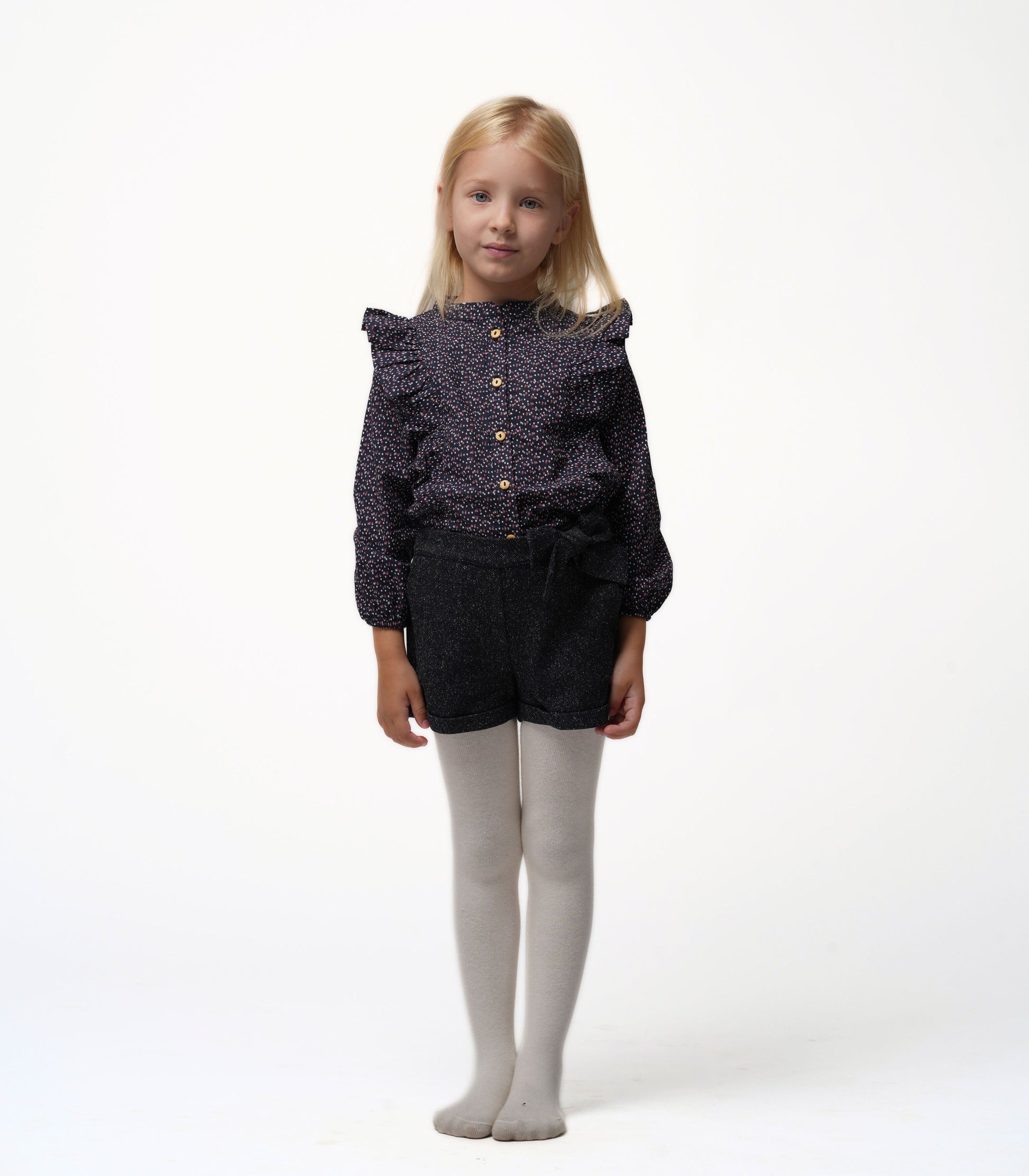 Moon & Loly Chemise Lily Bleu – Disponible chez Nanou’s House Maroc