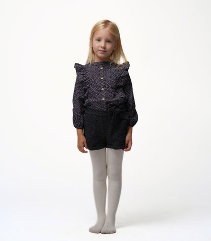 Moon & Loly Chemise Lily Bleu – Disponible chez Nanou’s House Maroc