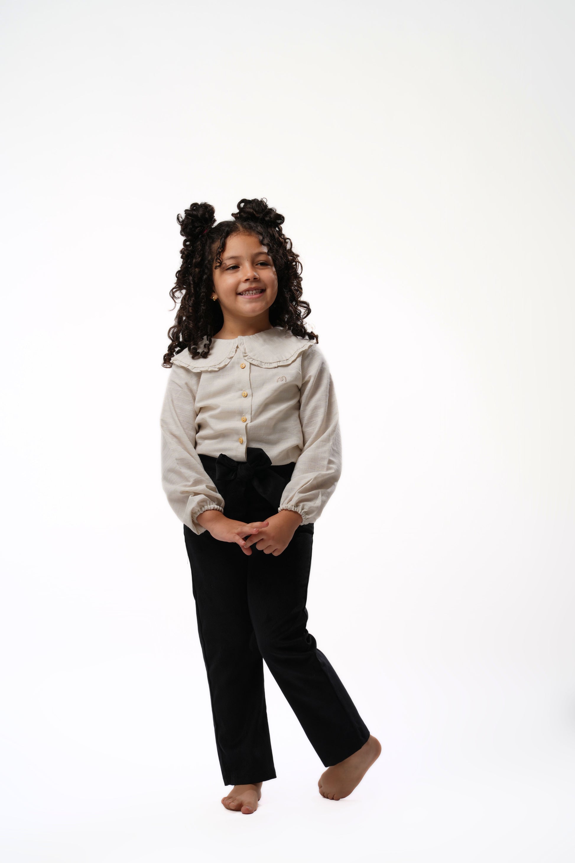 Moon & Loly Chemise Loly Nacre – Disponible chez Nanou’s House Maroc