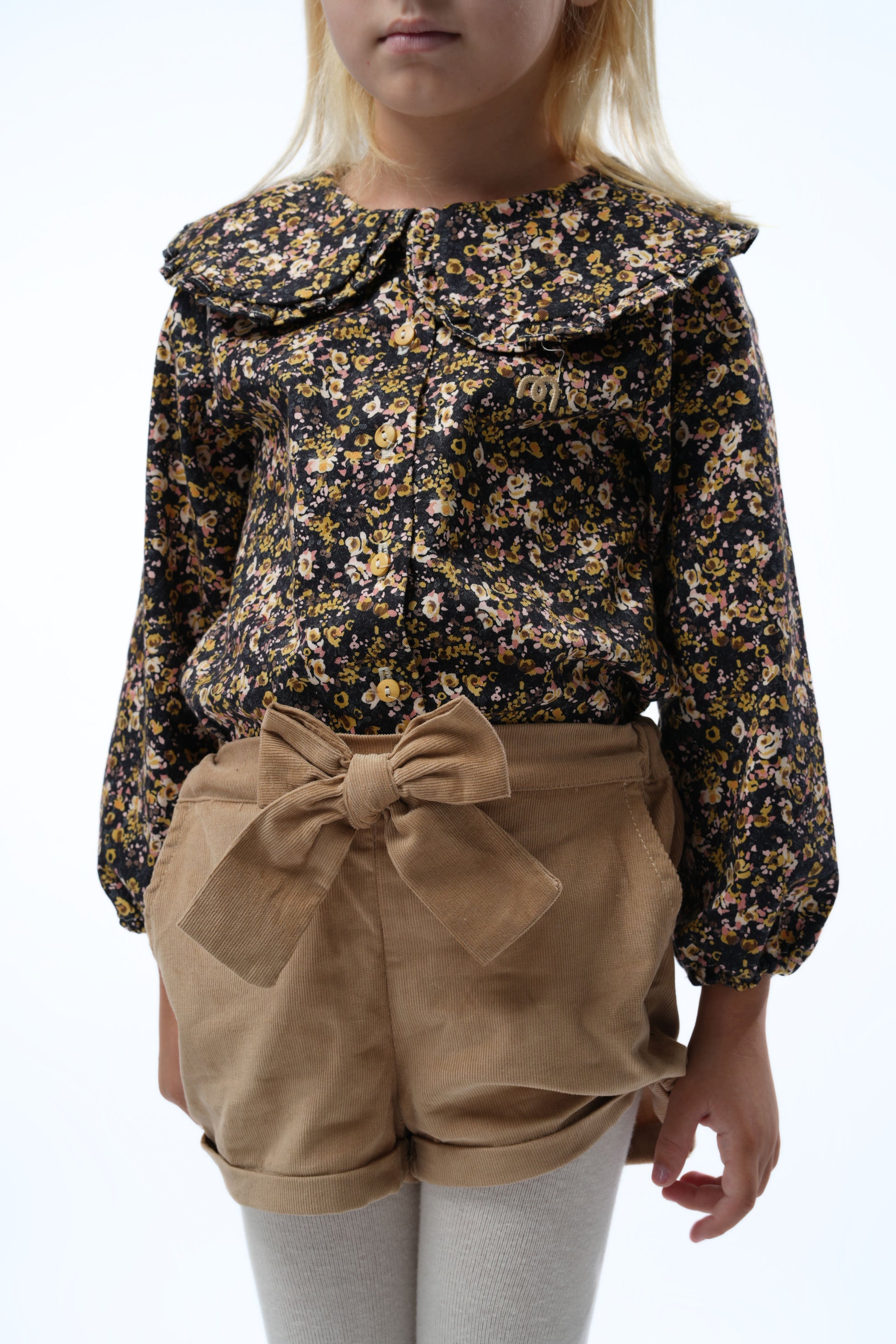 Moon & Loly Chemise Loly Feuille Automne – Disponible chez Nanou’s House Maroc