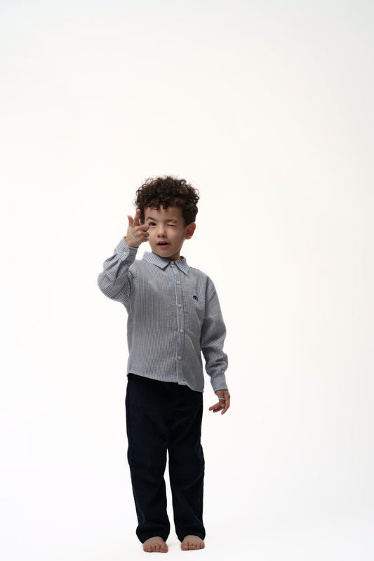 Moon & Loly Chemise Moon bleu – Disponible chez Nanou’s House Maroc