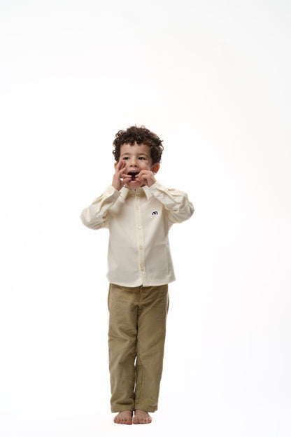 Moon & Loly Chemise Moon écrue  – Disponible chez Nanou’s House Maroc