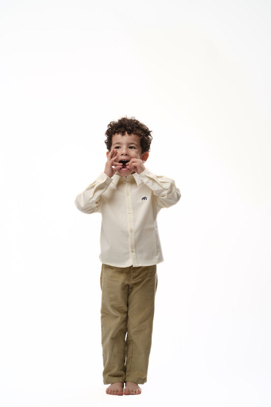 Moon & Loly Chemise Moon écrue  – Disponible chez Nanou’s House Maroc