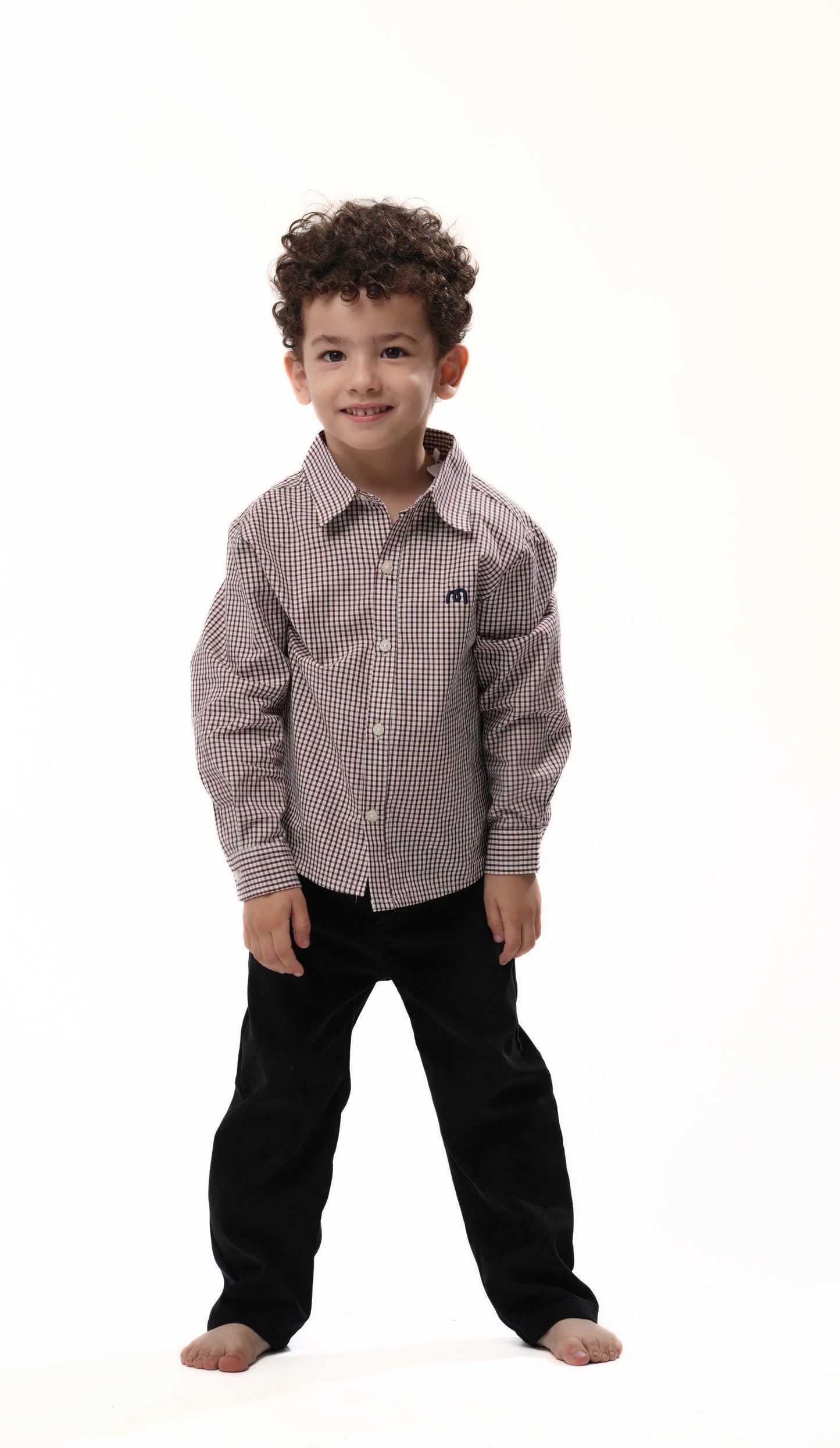 Moon & Loly Pantalon Moon velour noir – Disponible chez Nanou’s House Maroc