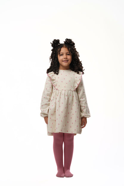 Moon & Loly Robe Itry rose – Disponible chez Nanou’s House Maroc