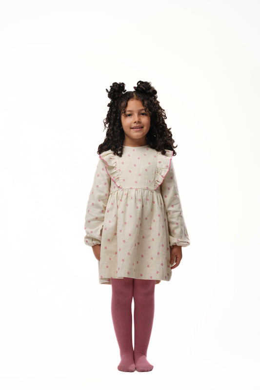 Moon & Loly Robe Itry rose – Disponible chez Nanou’s House Maroc