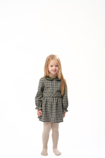 Moon & Loly Robe Yzel verte – Disponible chez Nanou’s House Maroc