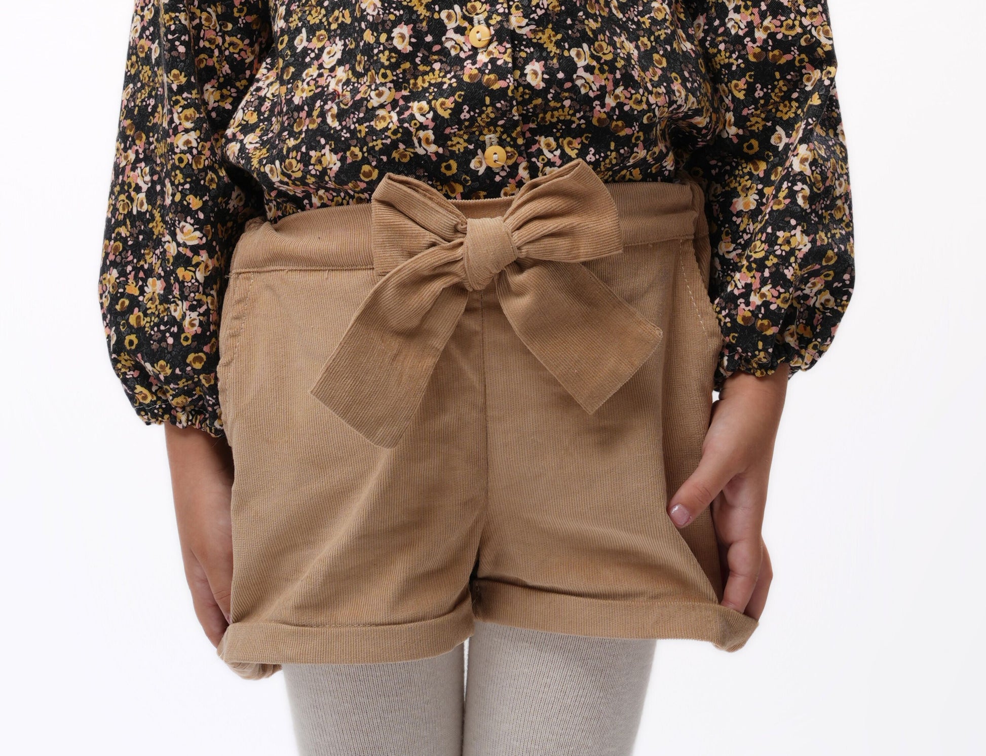 Moon & Loly Short Loly camel – Disponible chez Nanou’s House Maroc