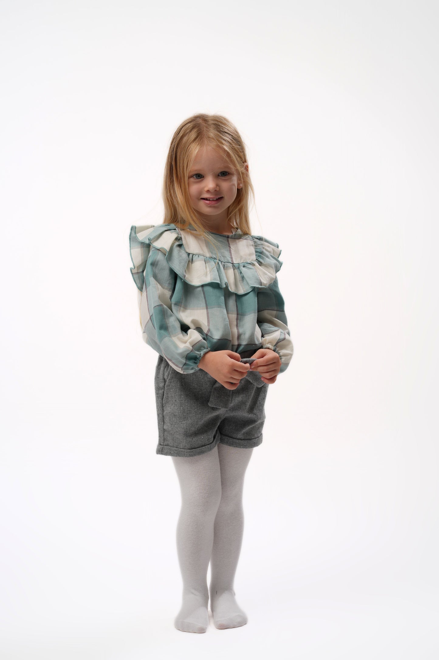 Moon & Loly Tunique Lyla Vert Eau – Disponible chez Nanou’s House Maroc