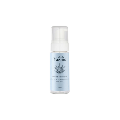Mousse lavante fraîcheur Yazine au concombre et aloe vera – Nanou’s House Maroc