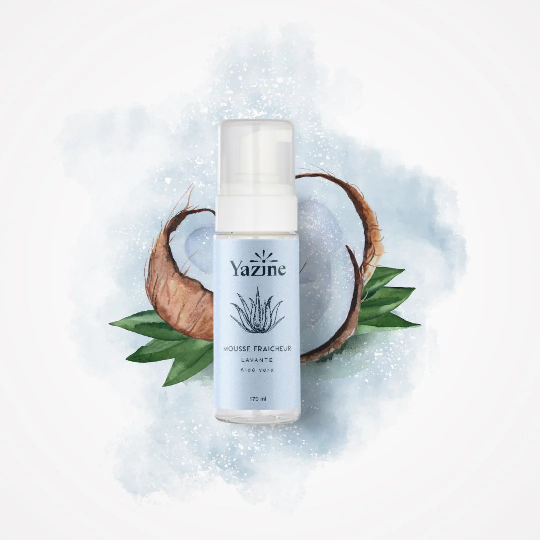 Mousse lavante fraîcheur Yazine au concombre et aloe vera – Nanou’s House Maroc