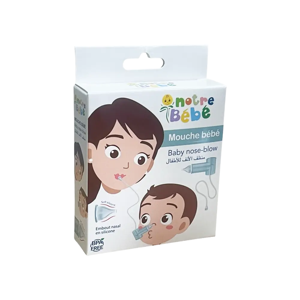 Mouche bébé Blanc Notre Bébé – kit complet - Nanou's house