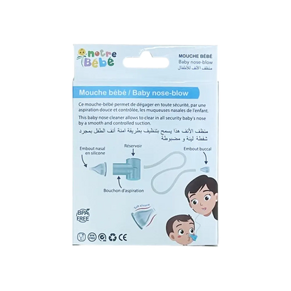 Mouche bébé Blanc Notre Bébé – kit complet - Nanou's house