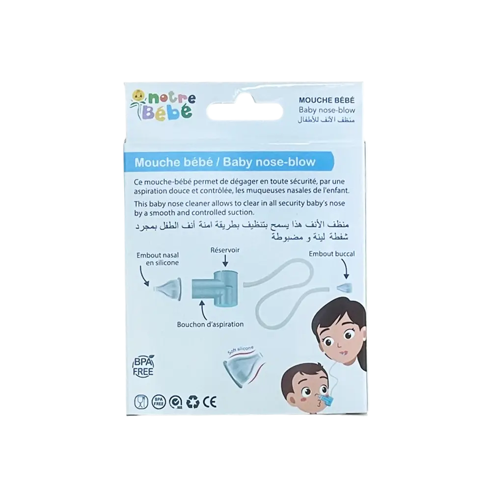 Mouche bébé Notre Bébé bleu – kit complet - Nanou's house