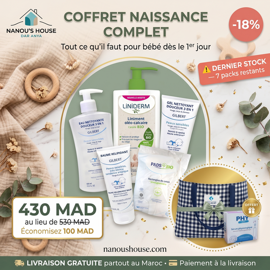 Gilbert Pack Offre Essentiels Nouveau-Né - Nanou's house
