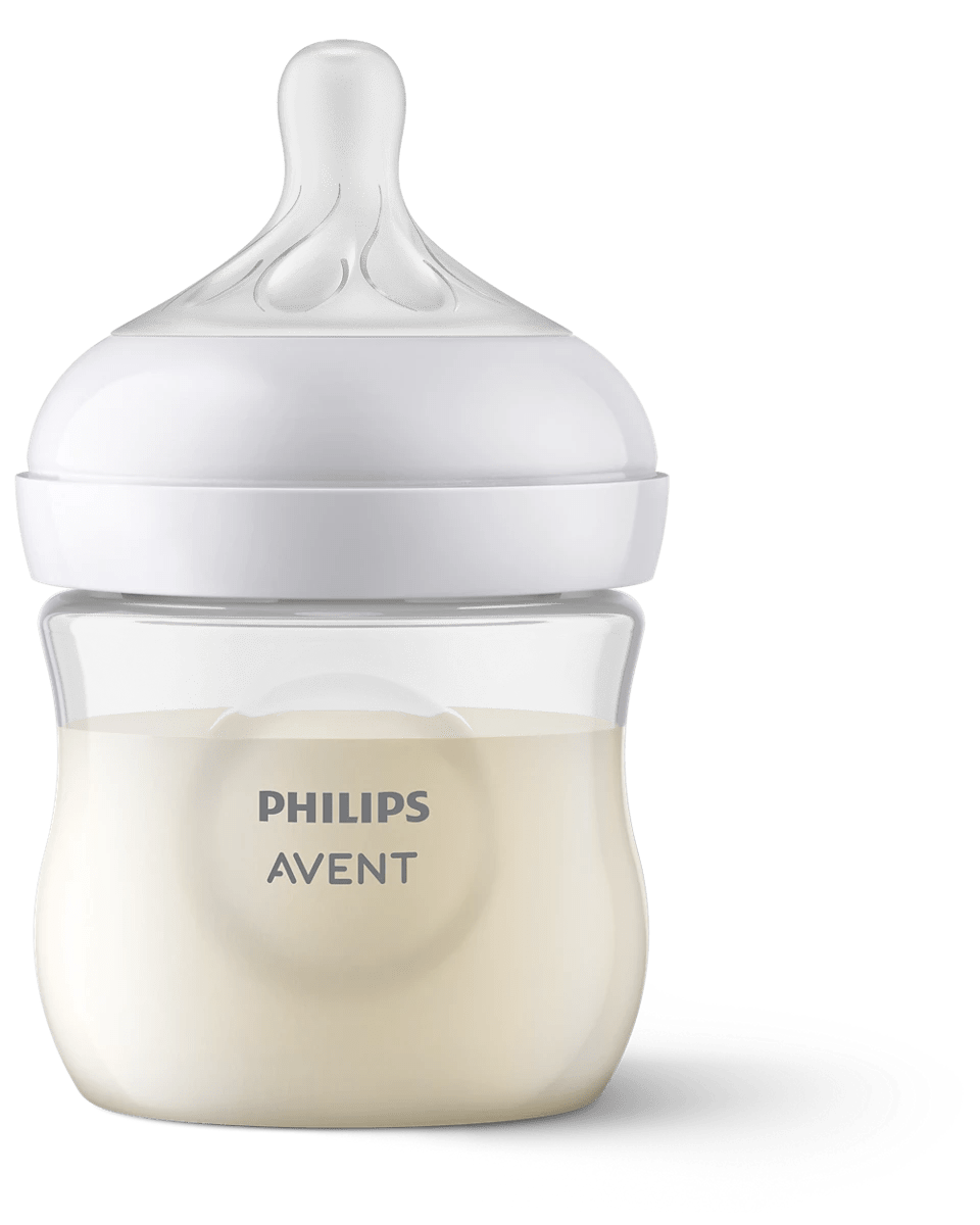 Biberon Philips Avent Natural Response en plastique 125 ml, tétine 0 mois+ | Nanou's House