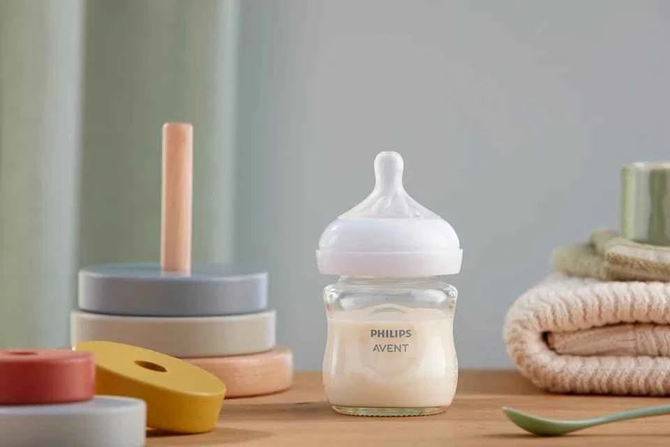 Biberon en verre Philips Avent Natural Response 120 ml – vue détaillée | Nanou's House