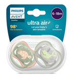 Philips Avent – Sucette Ultra Air Animals 6–18 mois