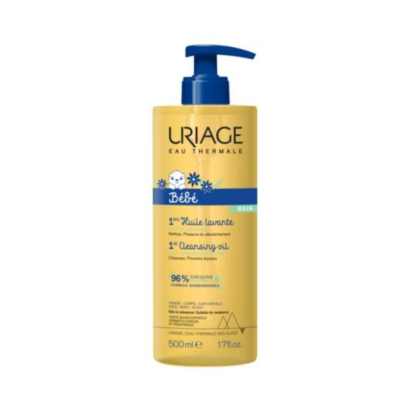 Coffret Routine Complète Uriage – 1ère Huile Lavante Uriage Bébé 500ml