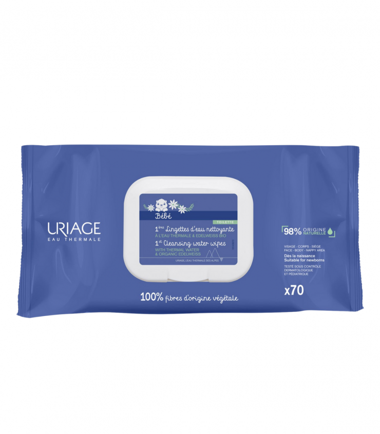 Coffret Routine Complète Uriage – 1ères Lingettes Uriage Bébé x70