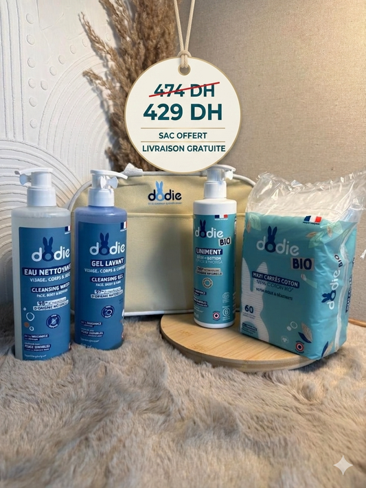[ÉDITION LIMITÉE] Pack Maternité Premium Dodie + Sac à Langer OFFERT