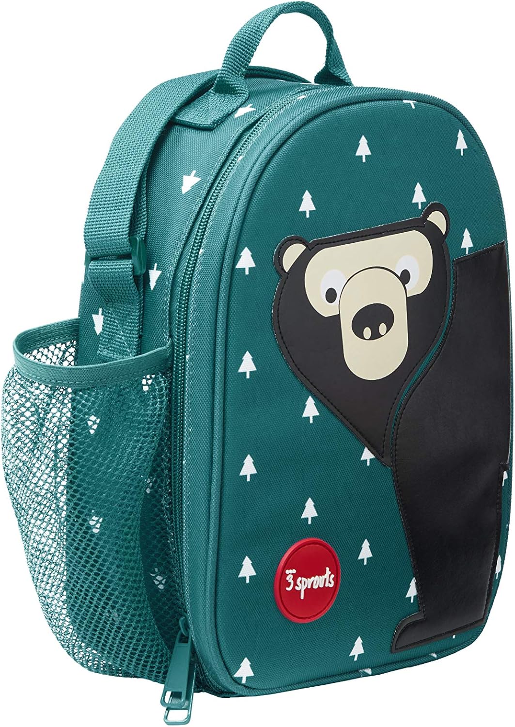 Sac isotherme lunch bag enfant 3 Sprouts rose et vert Nanou's house