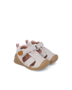 Sandale bébé fille premiers pas en toile beige – Biomecanics – chaussures ergonomiques – Nanou’s House Maroc