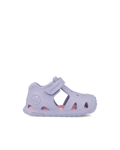 Sandales bébé fille imperméables lavande – Biomecanics – chaussures ergonomiques premiers pas – Nanou’s House Maroc