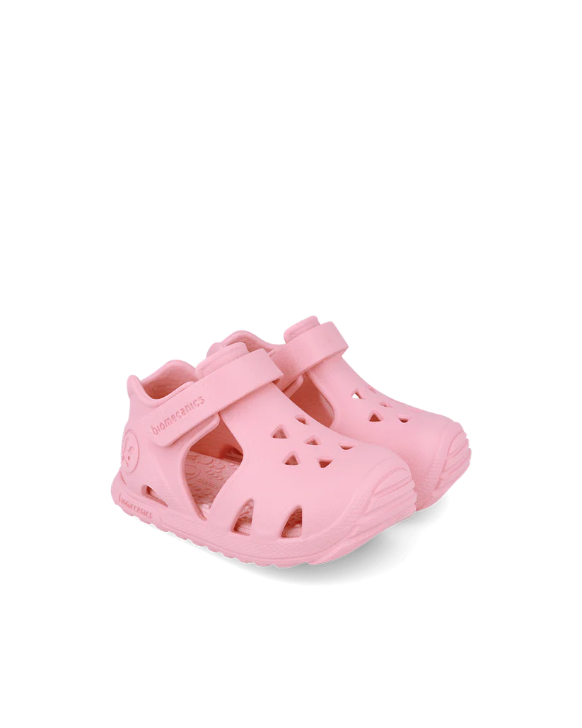 Sandales bébé fille imperméables rose – Biomecanics – chaussures ergonomiques premiers pas – Nanou’s House Maroc