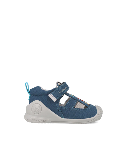 Biomecanics Sandales Biogateo en Toile – Blue Dinosaur - Nanou's house