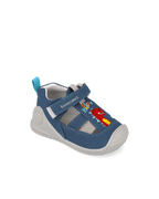 Biomecanics Sandales Biogateo en Toile – Blue Dinosaur - Nanou's house