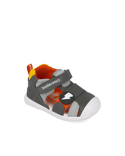 sandales cuir lightening gray bébé biomecanics nanous house maroc