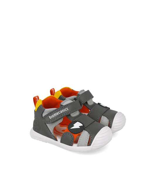sandales cuir lightening gray bébé biomecanics nanous house maroc