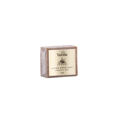 Savon exfoliant naturel à l’huile d’argan Yazine – Nanou’s House Maroc