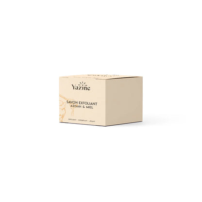 Savon exfoliant naturel à l’huile d’argan Yazine – Nanou’s House Maroc