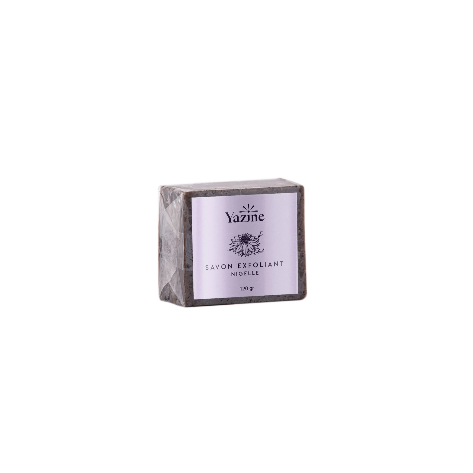 Savon exfoliant naturel à la nigelle Yazine – Nanou’s House Maroc