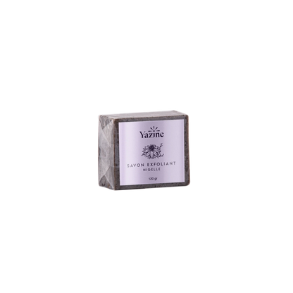 Savon exfoliant naturel à la nigelle Yazine – Nanou’s House Maroc