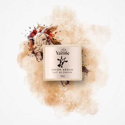 Savon naturel au lait de chèvre Yazine – Nanou’s House Maroc