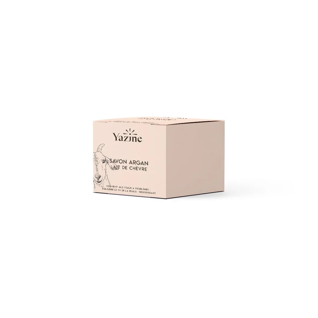 Savon naturel au lait de chèvre Yazine – Nanou’s House Maroc