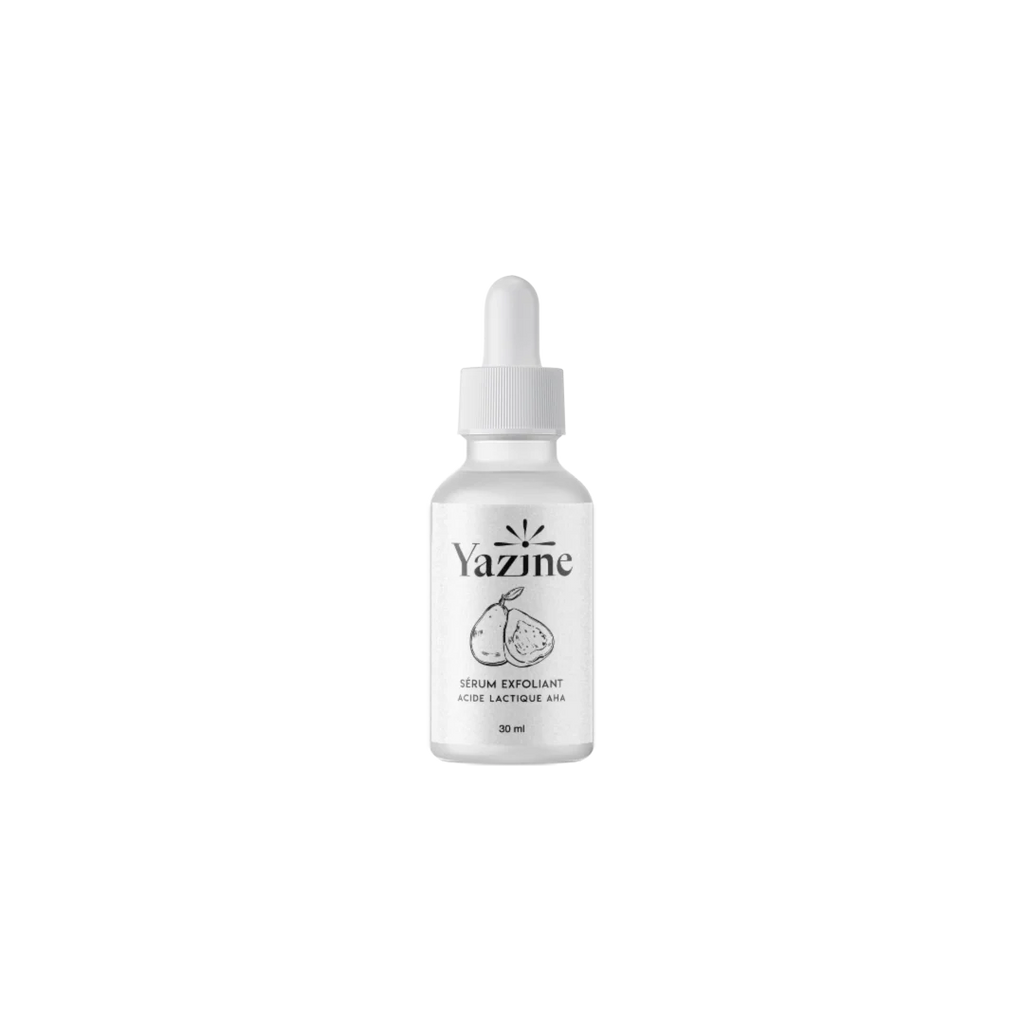 Sérum exfoliant acide lactique AHA Yazine – Nanou’s House Maroc
