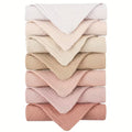 Lot de Serviettes en Gaze de Coton (Visage & Anti-Bavouille)
