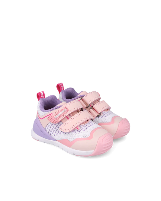 Sneakers bébé fille premiers pas rose maille – Biomecanics – chaussures ergonomiques – Nanou’s House Maroc