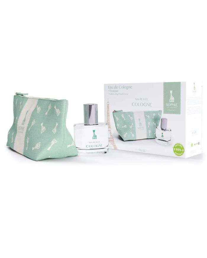 Sophie La Girafe Coffret Ma Petite Cologne - Eau de Cologne 50ml + Trousse - 5A+