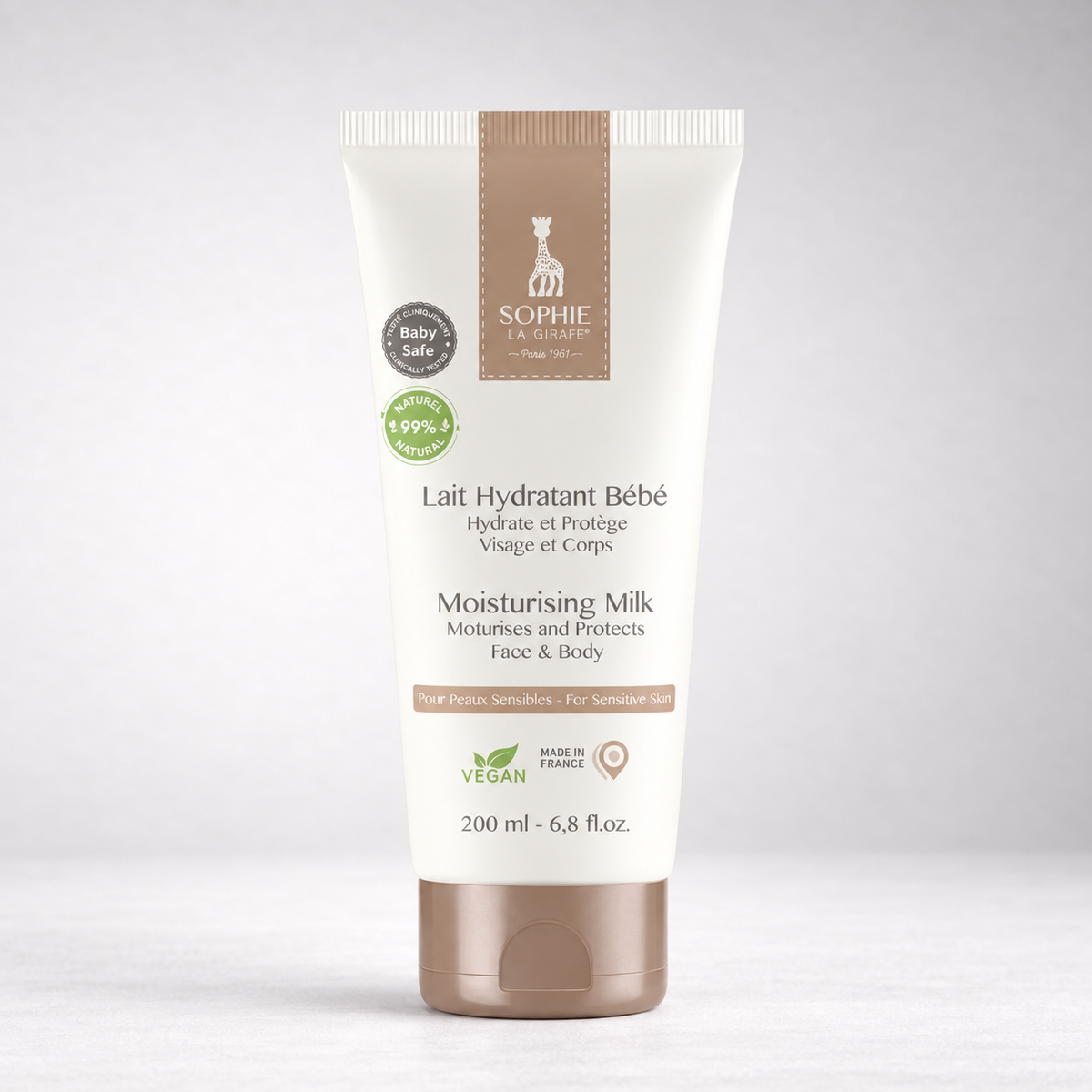 Sophie La Girafe Lait Hydratant Bébé 200ml - Nanou's House Maroc