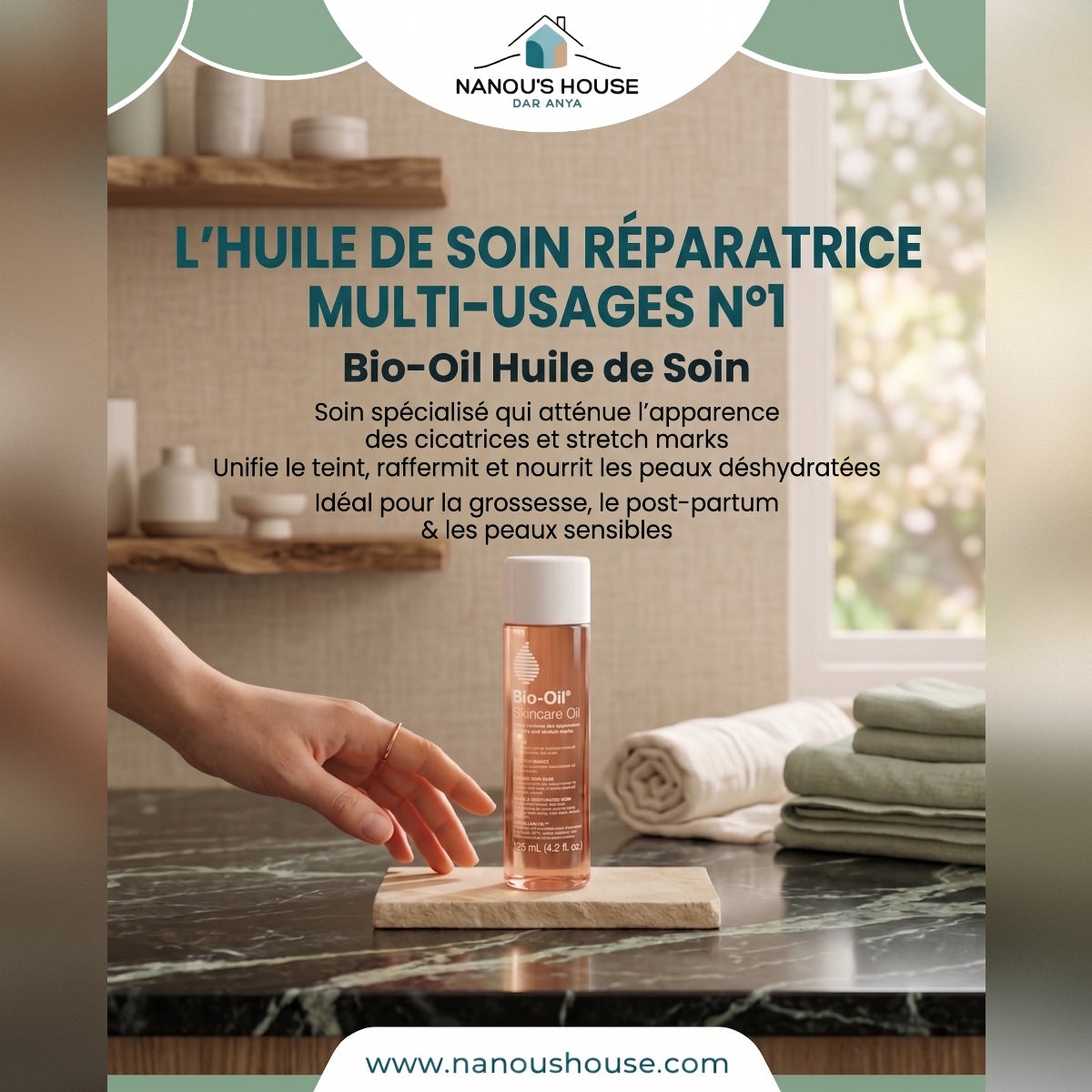 Bio - Oil Huile de Soin - 125ml - Nanou's house - Bio - Oil