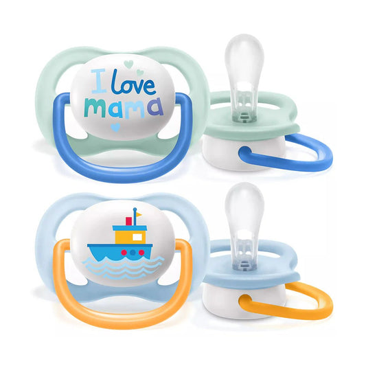 SUCETTE AIR COLL 0 - 6M BOY MAM/BOA - Nanou's house - Philips Avent